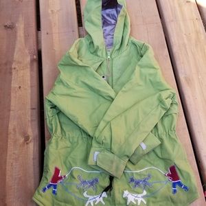 Unique northern parka for girls